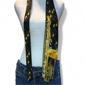 Ralph Marlin Saxophone Notes 1998 necktie